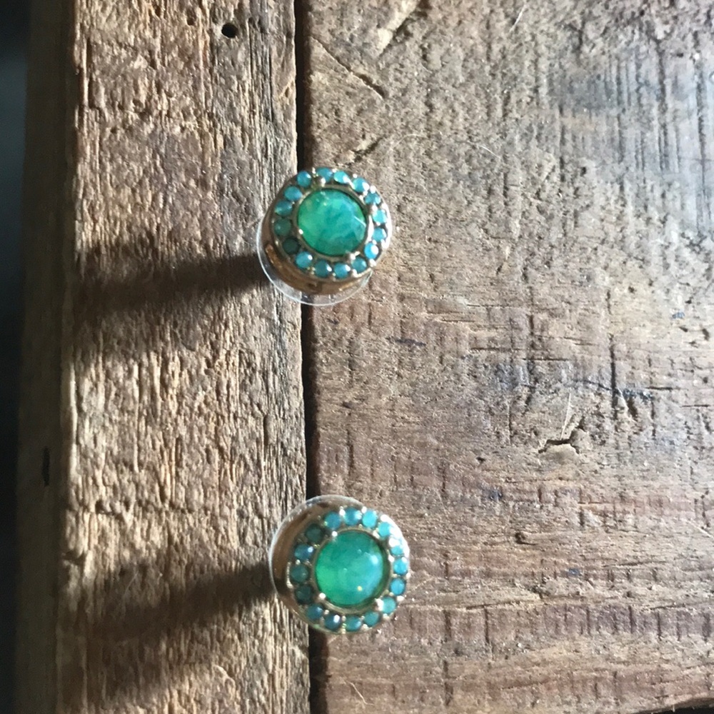 Turquoise Studs - Picture 3 of 3